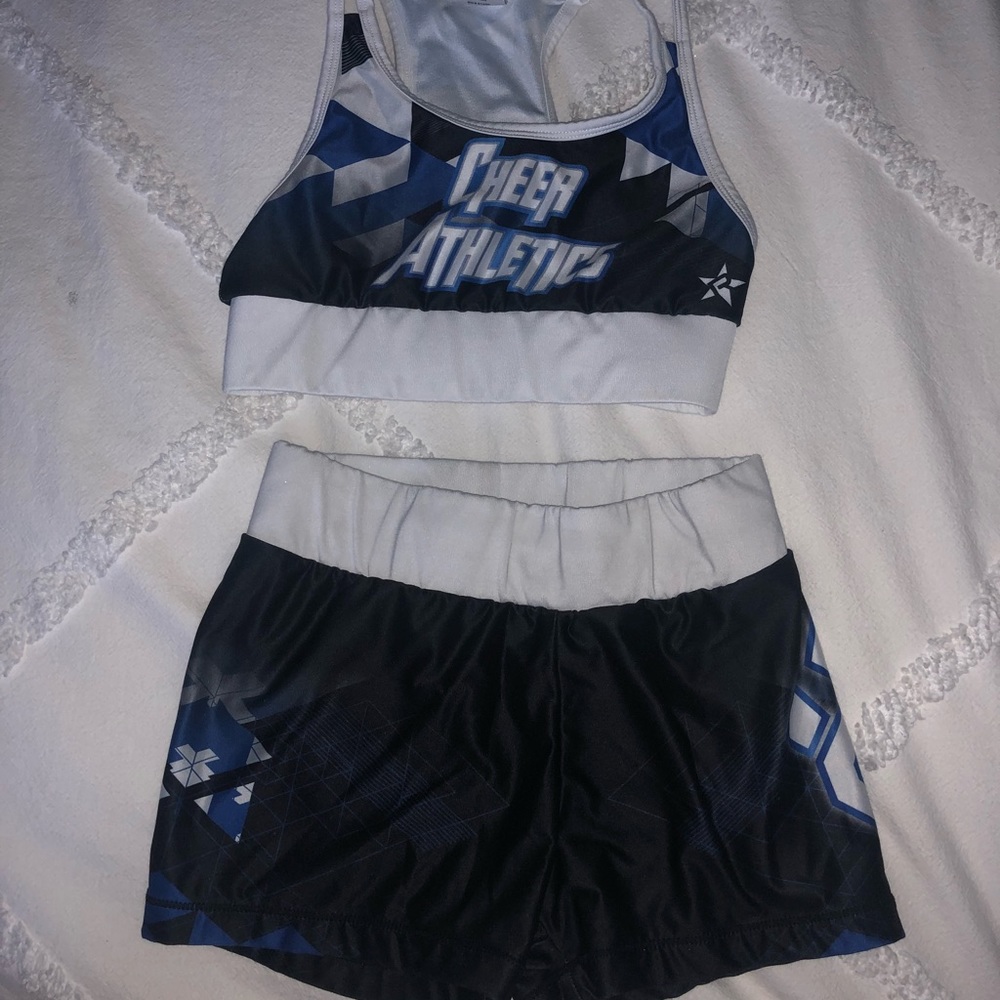 Cheer athletics kaleidoscope practice wear set